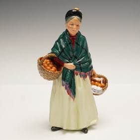 Royal Doulton Porcelain Figurine, The Orange Lady HN1953