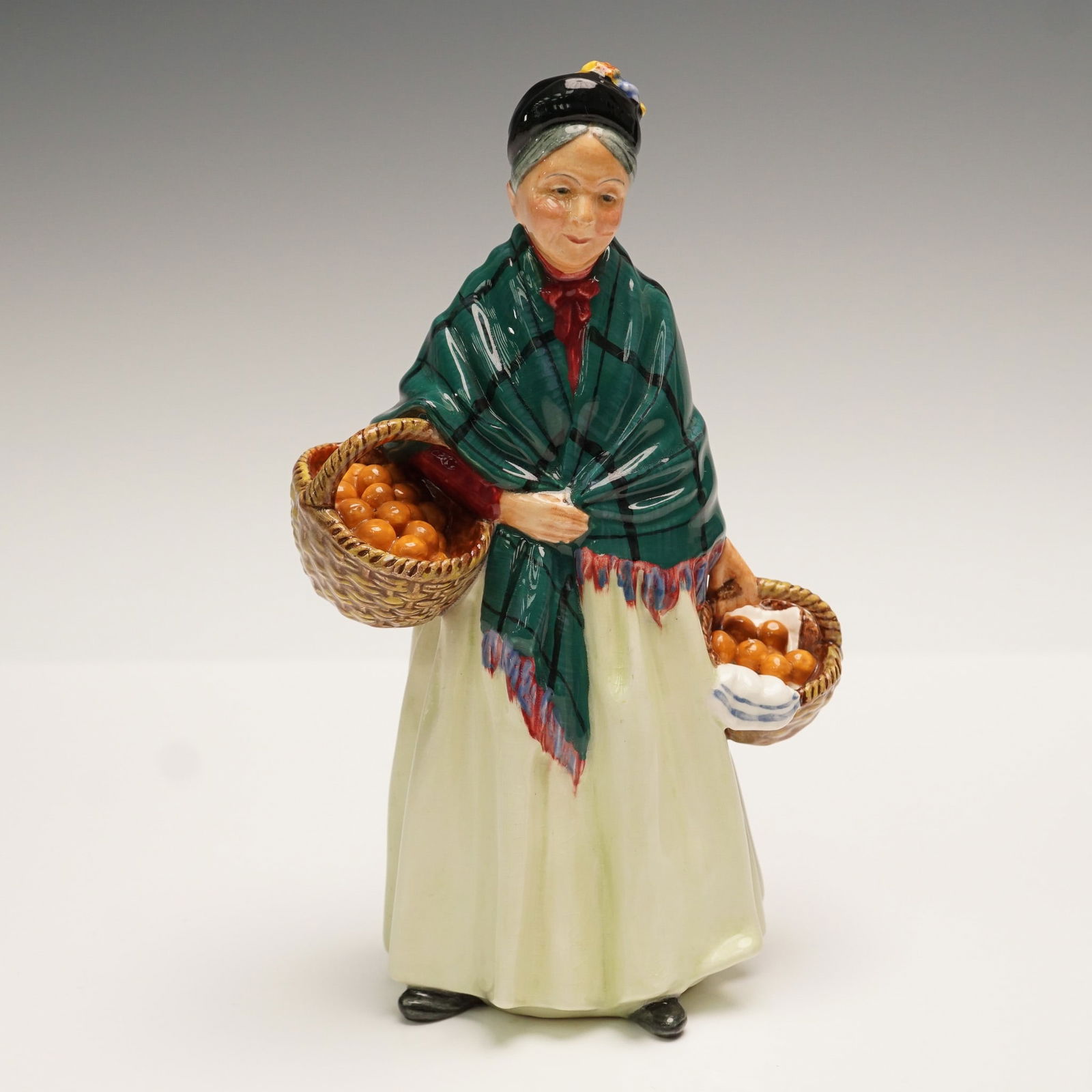 Royal Doulton Porcelain Figurine, The Orange Lady HN1953 (1 of 3)