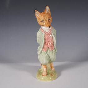 Royal Albert Beatrix P. Foxy Whiskered Gentleman Figurine