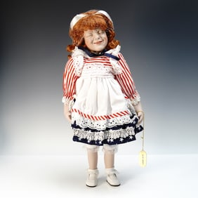 Porcelain Doll Cassidy by Wimbledon Collection