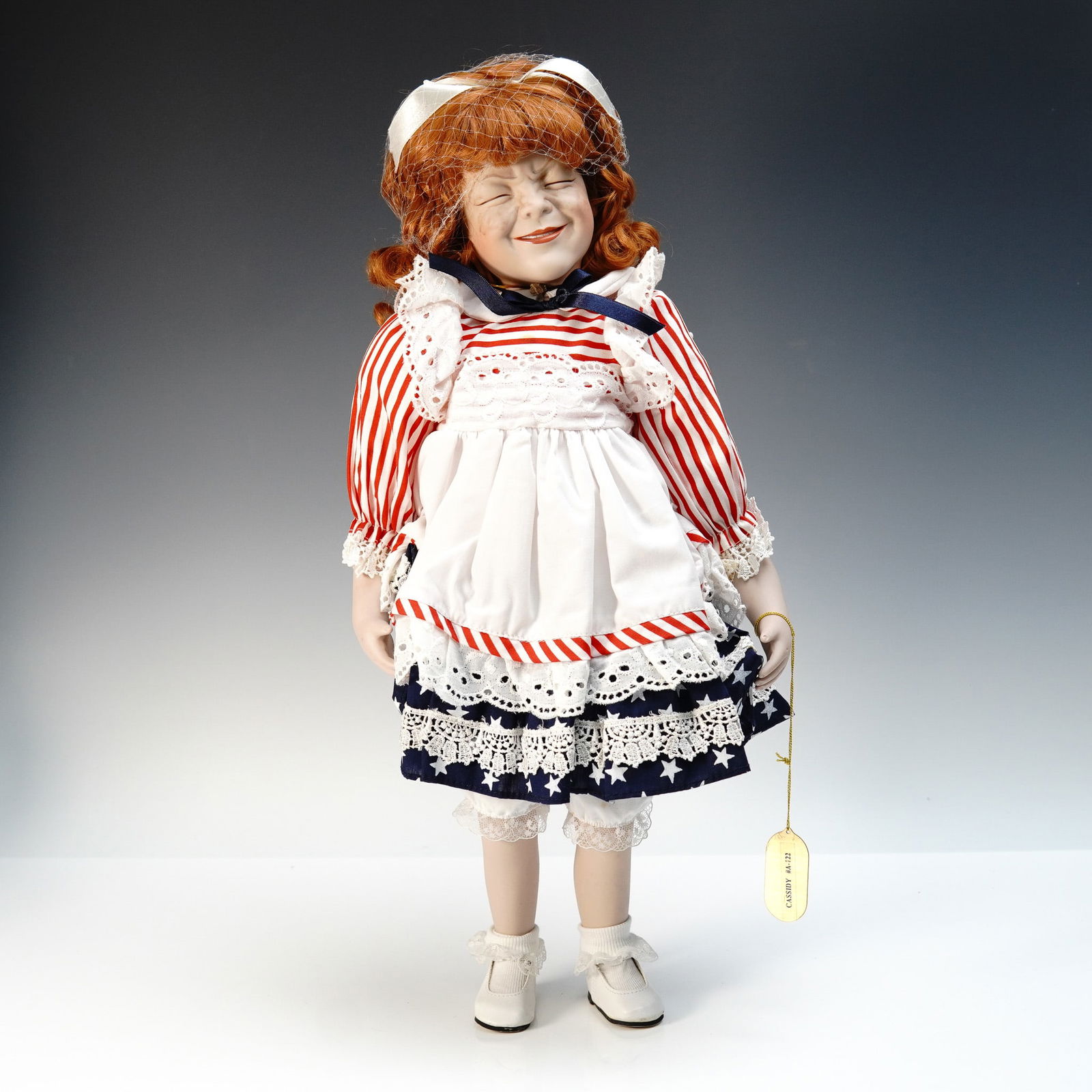 Porcelain Doll Cassidy by Wimbledon Collection (1 of 8)