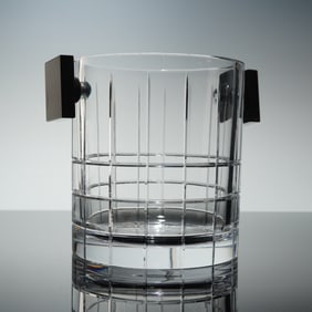 Orrefors Street Crystal Ice Bucket