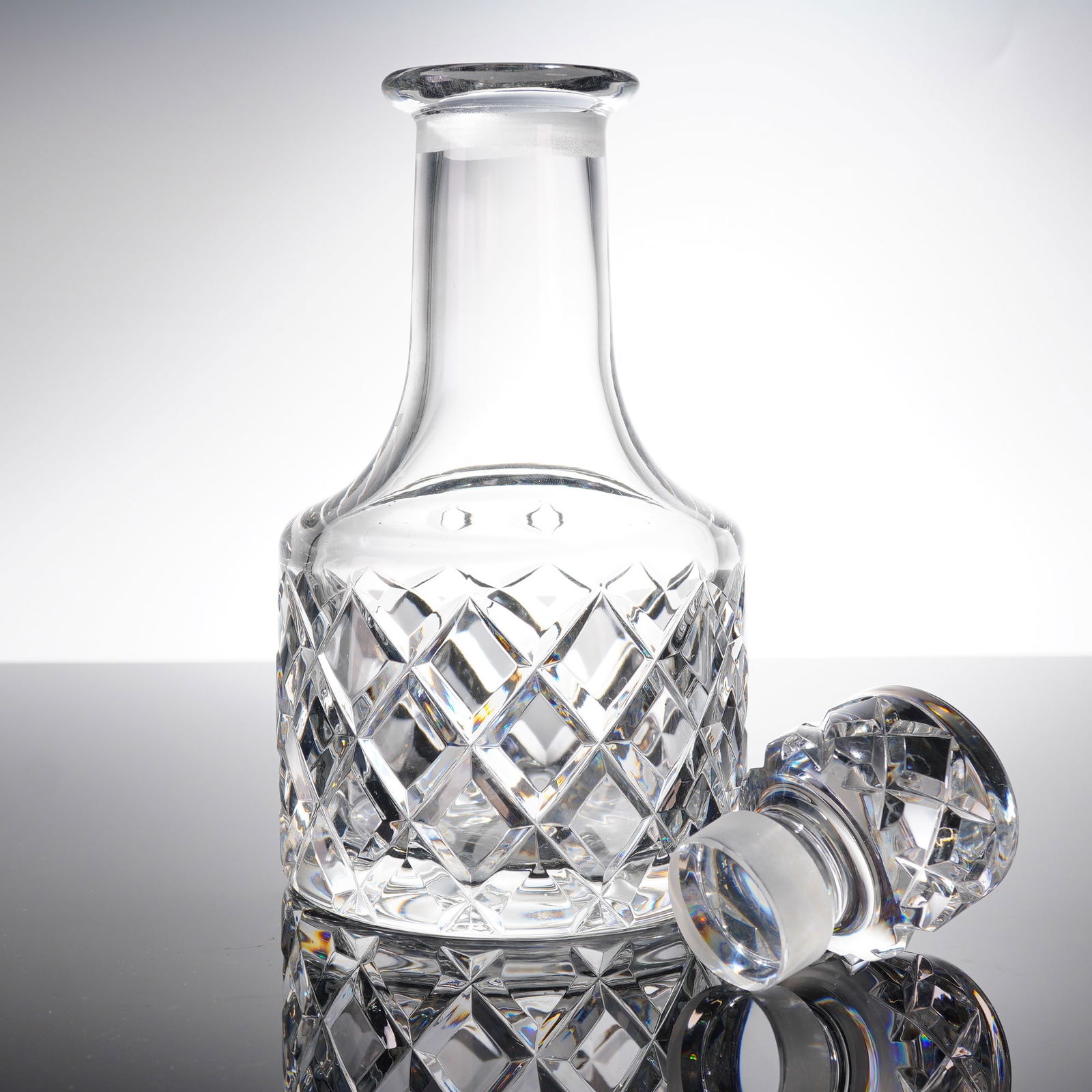Orrefors Sofiero Crystal Decanter and Stopper - 2