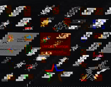 World University Games Buffalo 93 Limited Edition Commemorative Pin Set