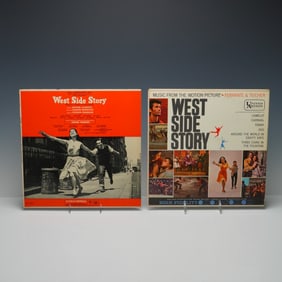 2pc West Side Story Vinyl Record Grouping