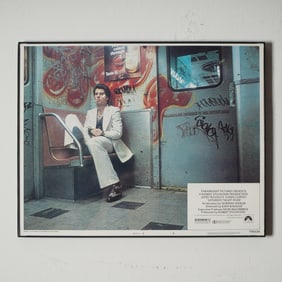 Saturday Night Fever Lobby Card Featuring John Travolta, 1977