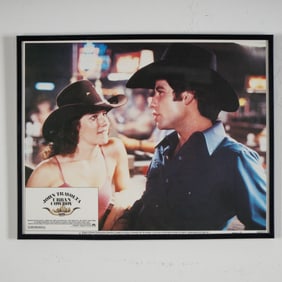 Urban Cowboy Lobby Card Featuring John Travolta & Debra Winger, 1980