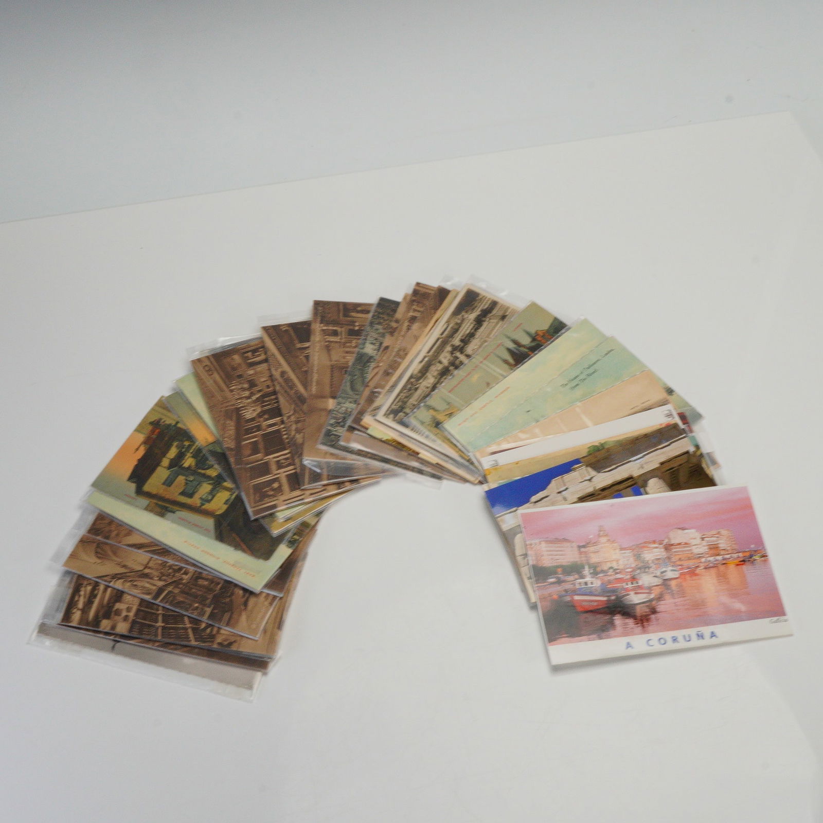 35pc Assorted British and Travel Postcard Collection (1 of 2)