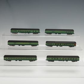 6pc Rivarossi HO Scale Crescent Limited Passenger Car Set