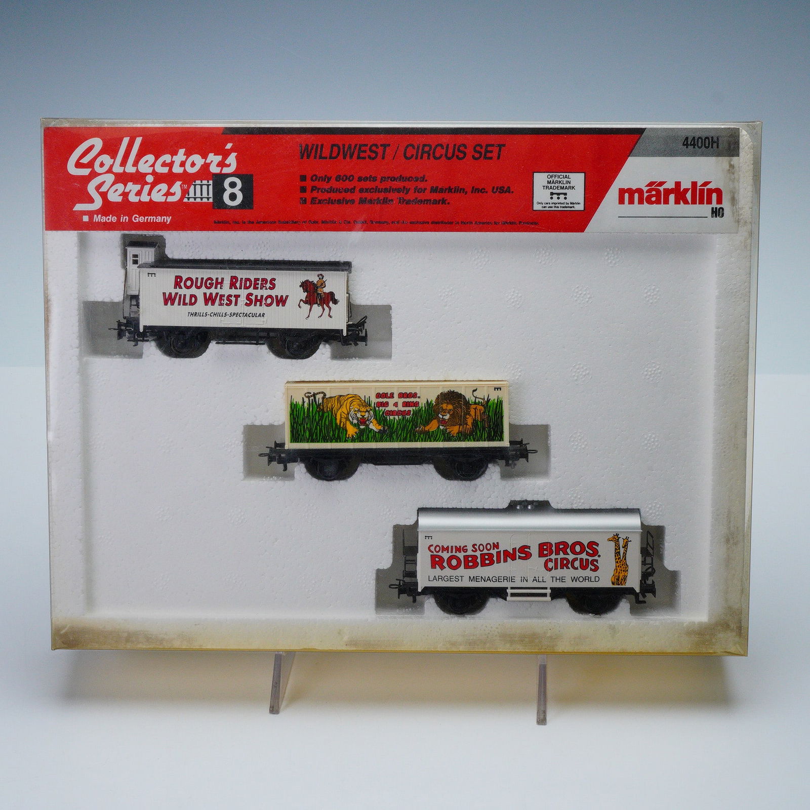 Marklin HO Collector's Series 8, Wildwest/Circus Set, 4400H (1 of 4)