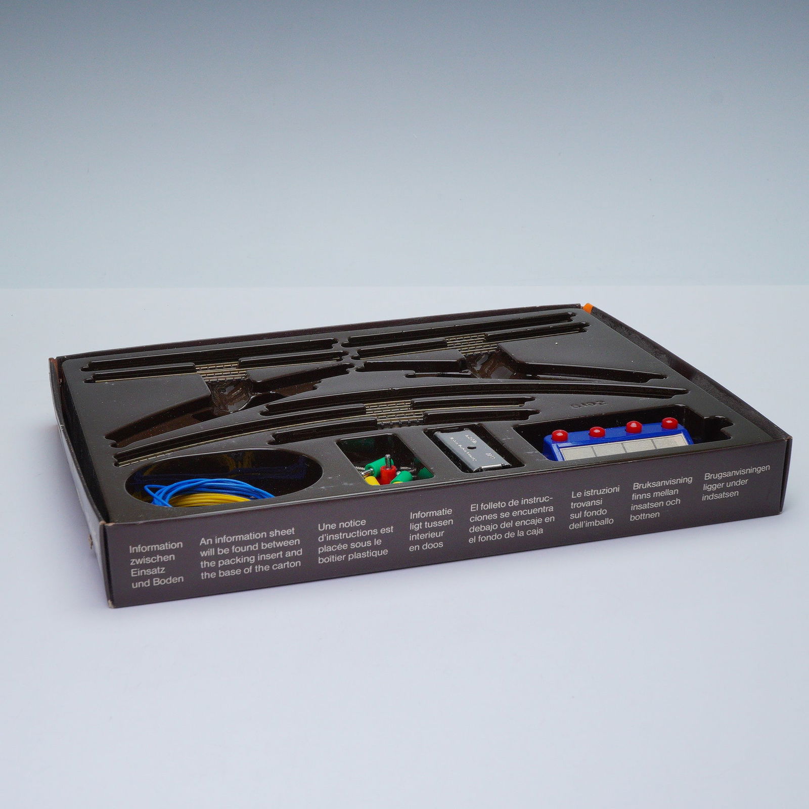 Marklin Mini-Club Z Scale Track & Switch Control Set No. 8190 Set-E, Boxed (1 of 4)