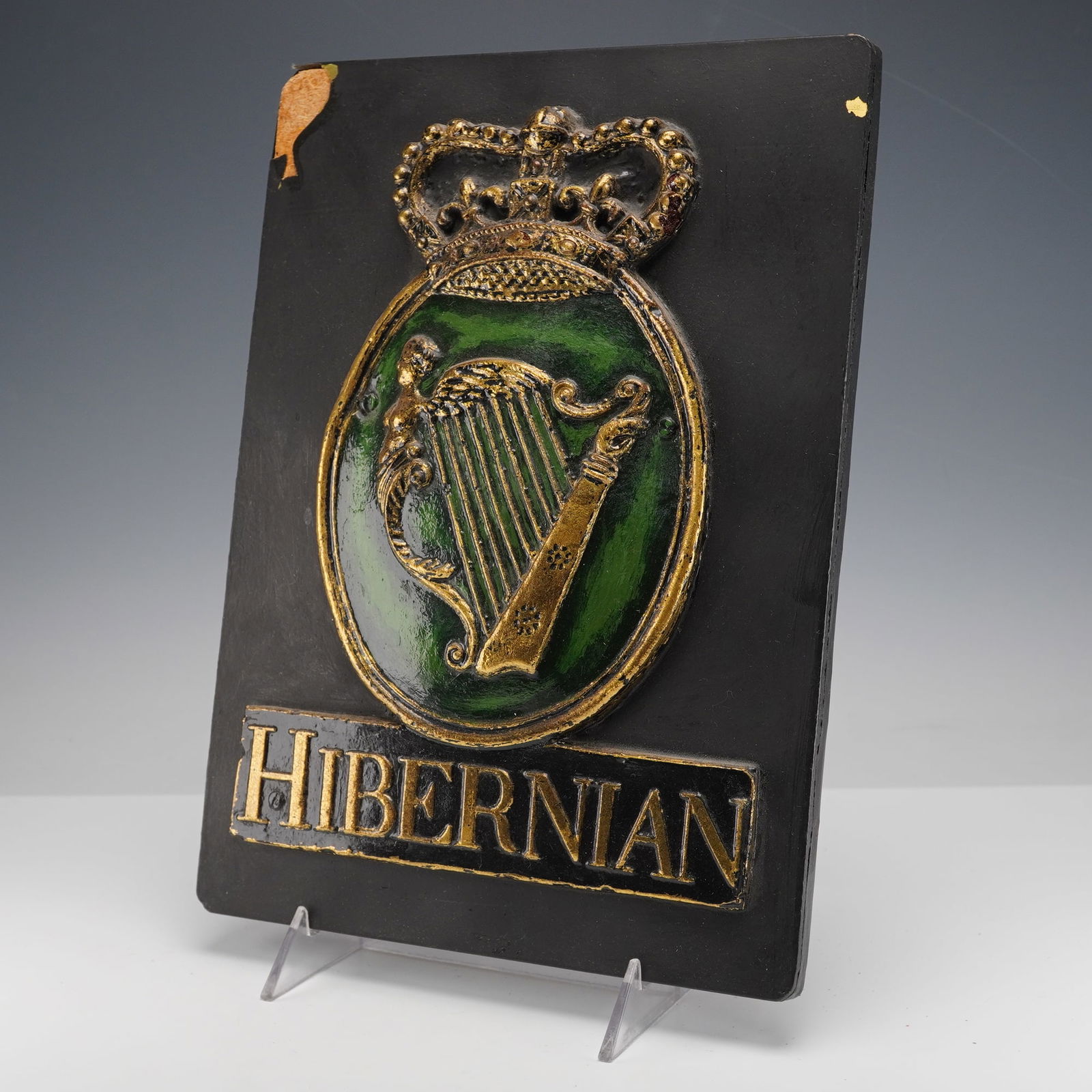 Hibernian Fire Insurance Company Reproduction Fire Mark Plaque (1 of 3)
