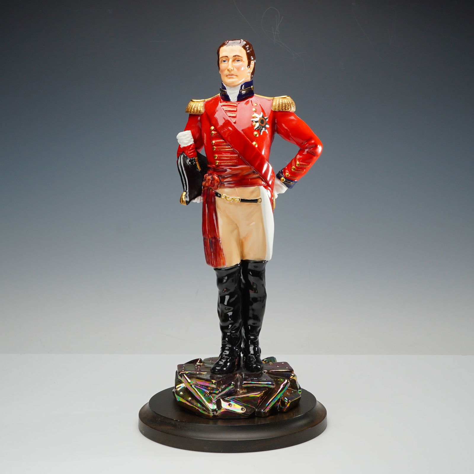 Michael Sutty Porcelain Sculpture, Duke of Wellington 1805 (1 of 5)