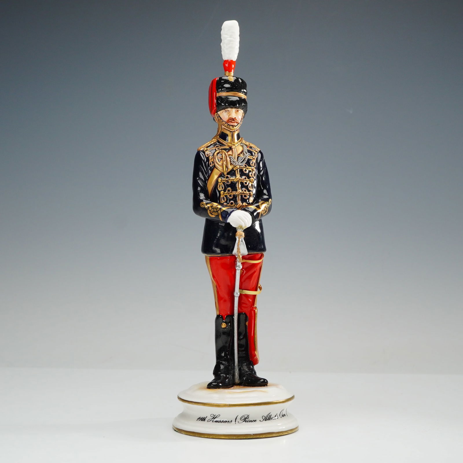 Michael Sutty Porcelain Figurine, 11th Hussars - Prince Albert's Own (1 of 6)