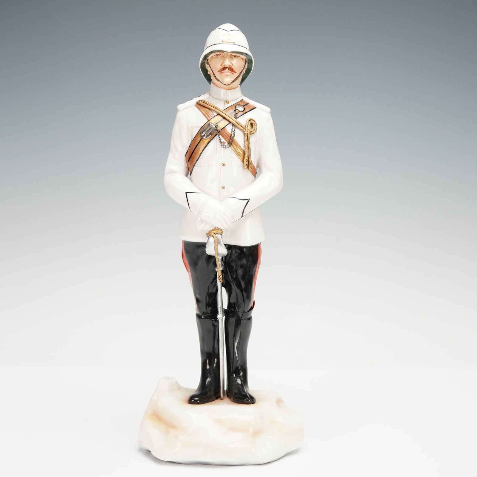 Michael Sutty Porcelain Figurine, British Officer 4th Cavalry (1 of 3)