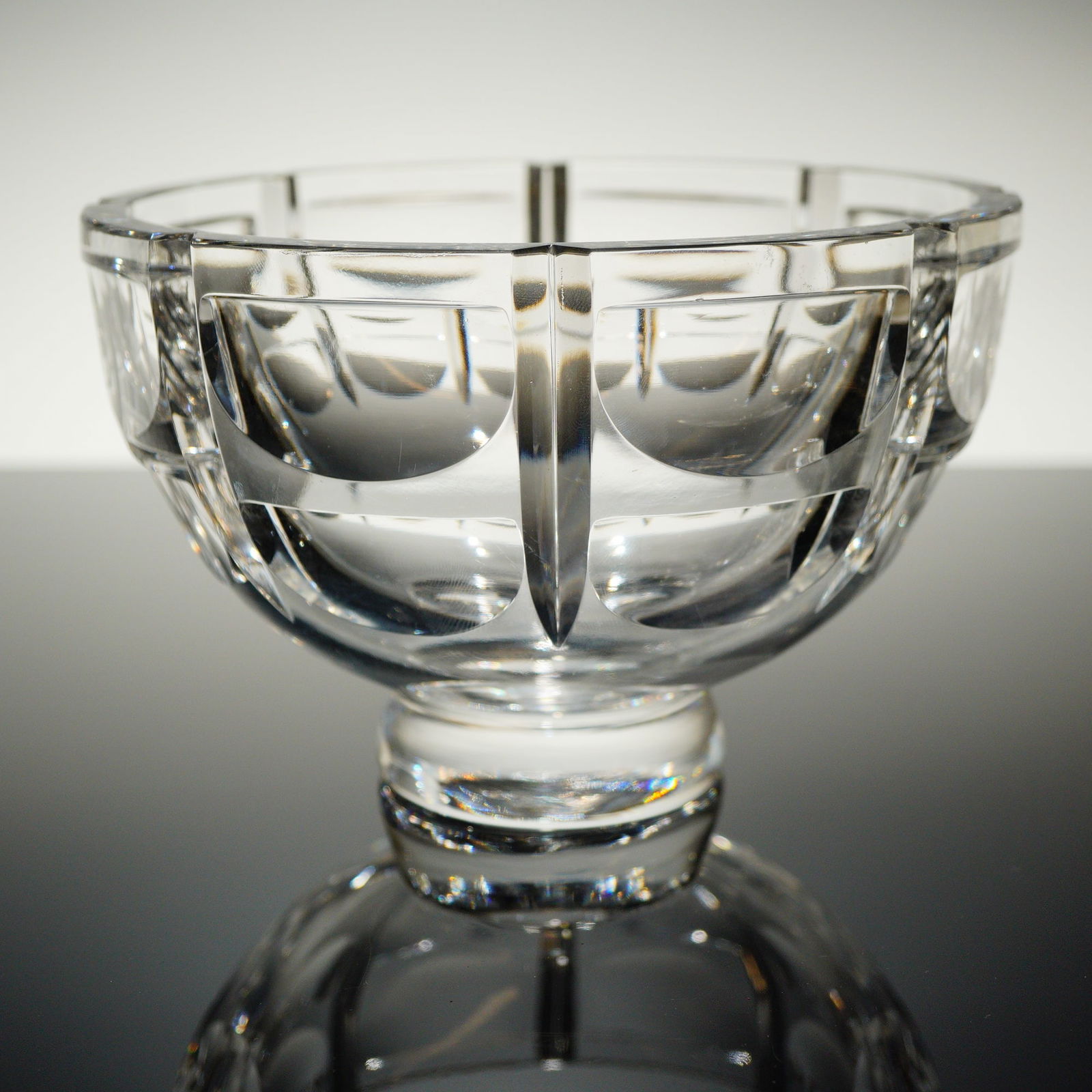 Orrefors Crystal Thousand Windows Bowl (1 of 3)