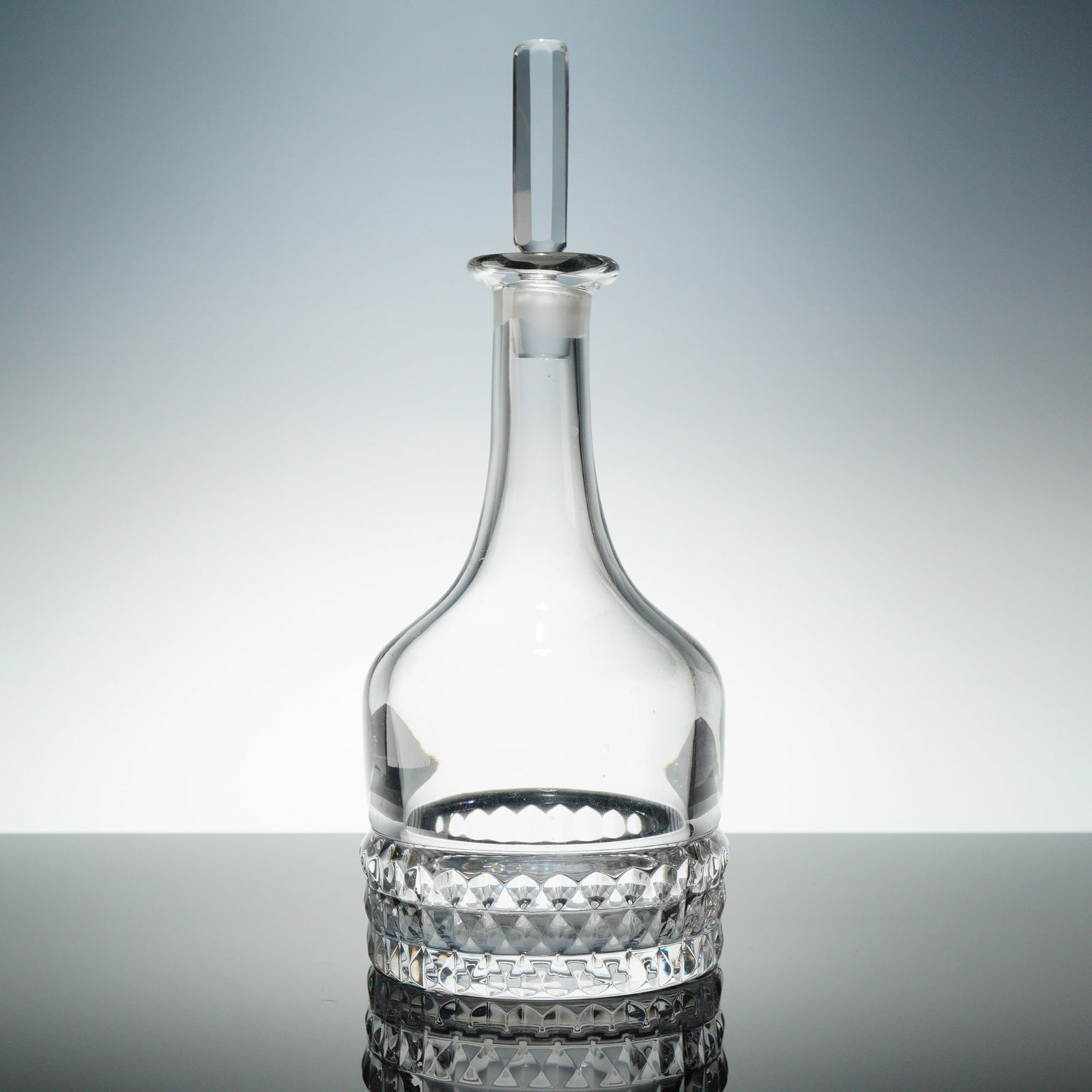 Orrefors Swedish Cut Crystal Decanter and Stopper (1 of 3)