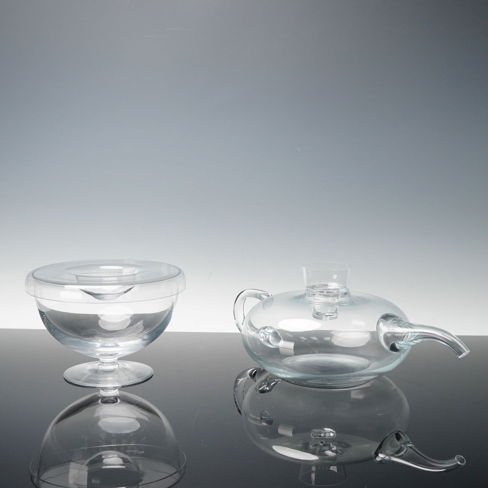 2pc Krosno Wine Enthusiasts Glass Wine Aerator and Covered Bowl (1 of 5)