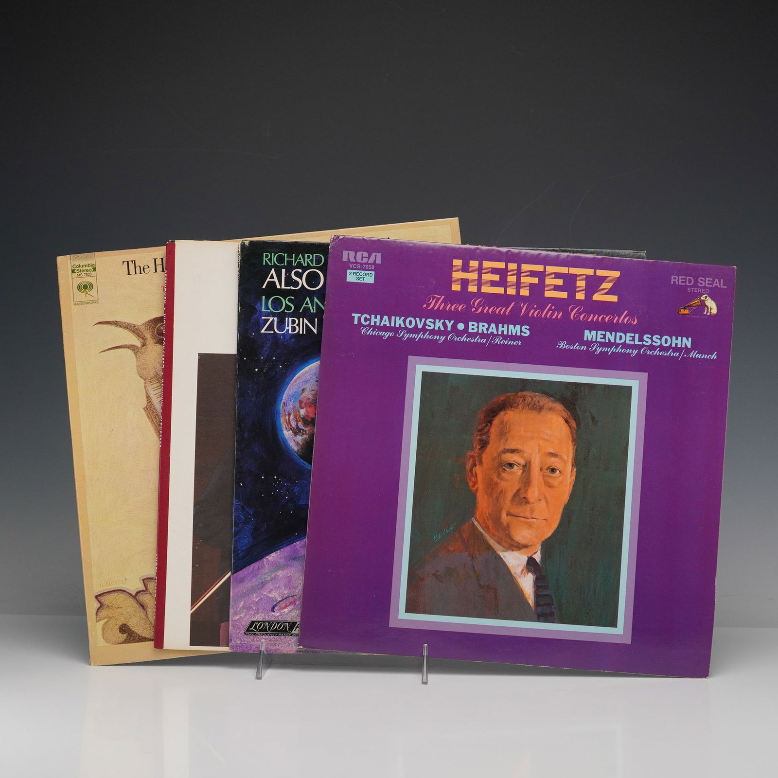 4pc Classical Violin and Orchestral Vinyl Records (1 of 3)