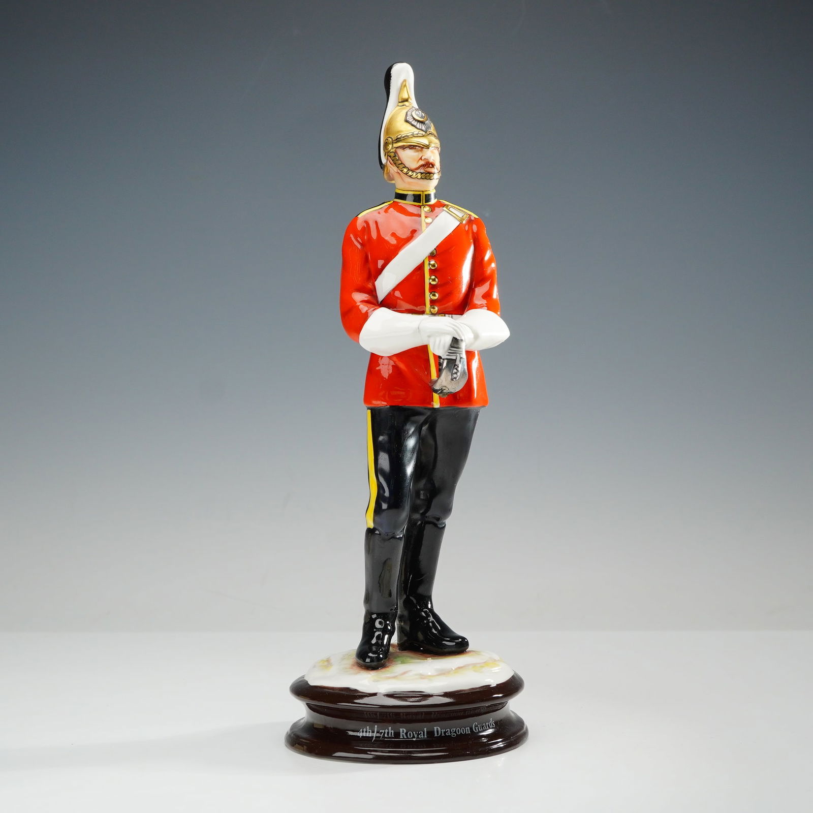 Michael Sutty Porcelain Figurine, 4th-7th Royal Dragoon Guards (1 of 5)