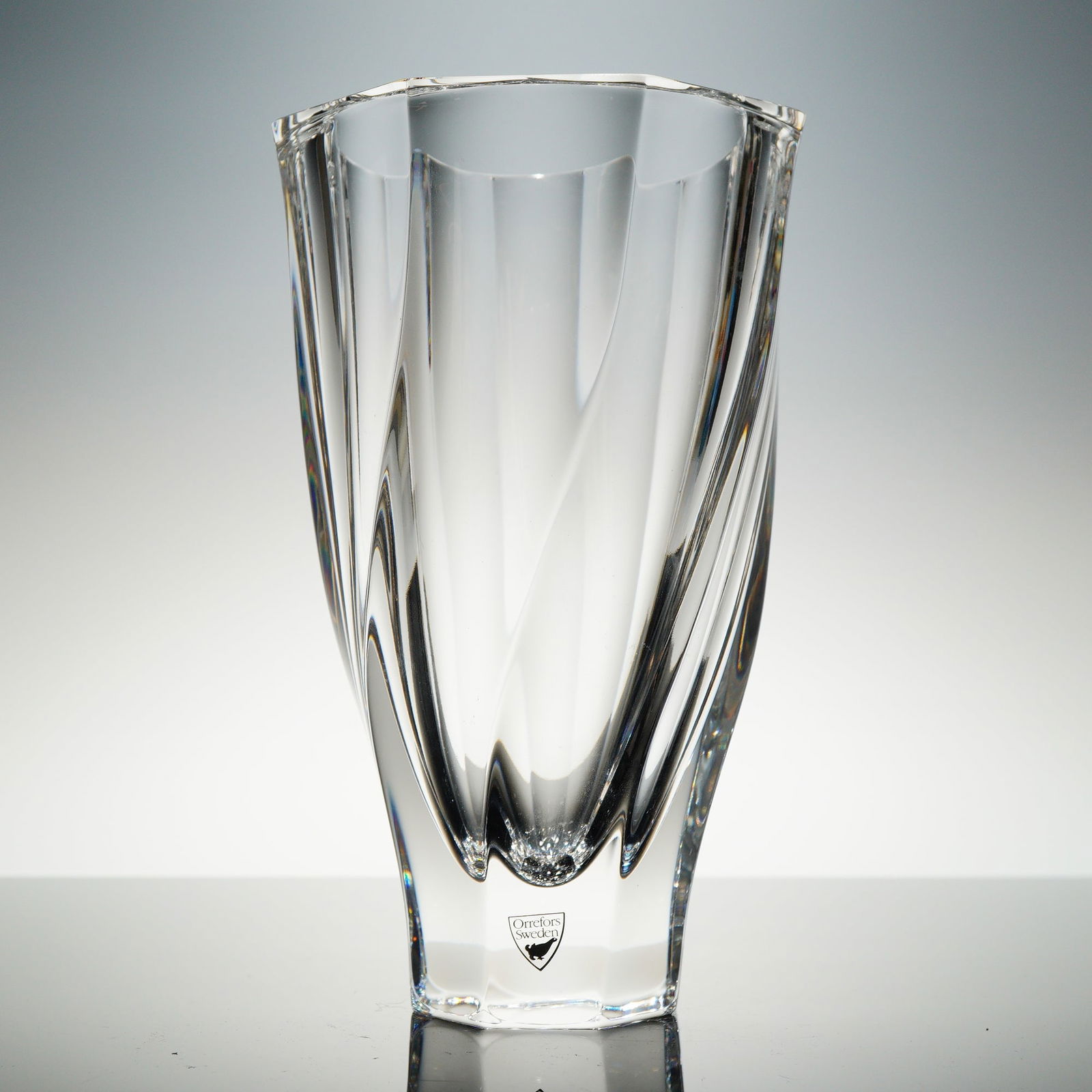 Orrefors Residence Crystal Vase (1 of 3)