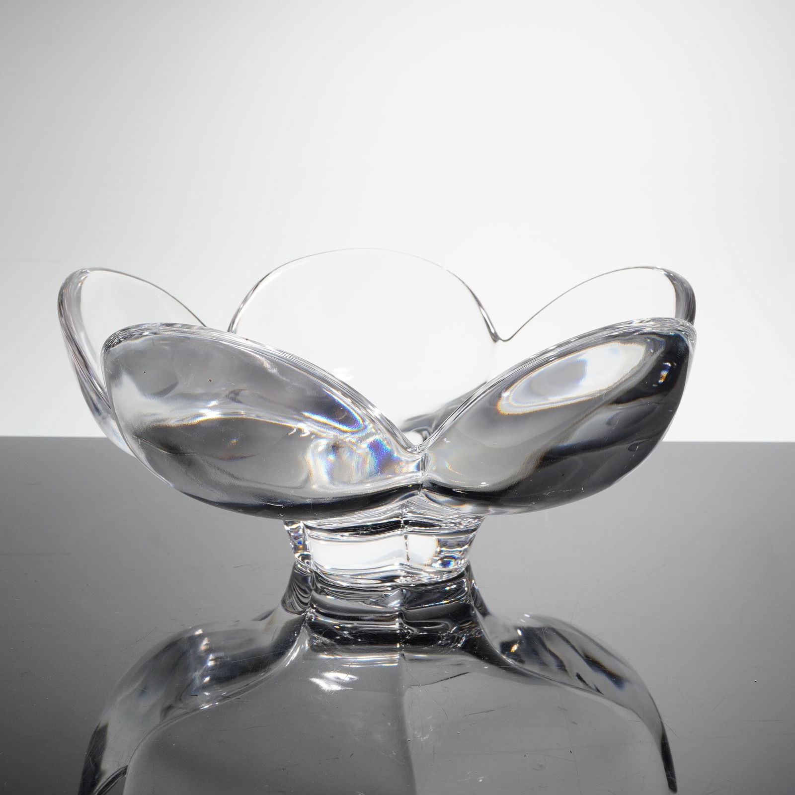 Orrefors Crystal Pomona Bowl by Lars Hellsten (1 of 4)