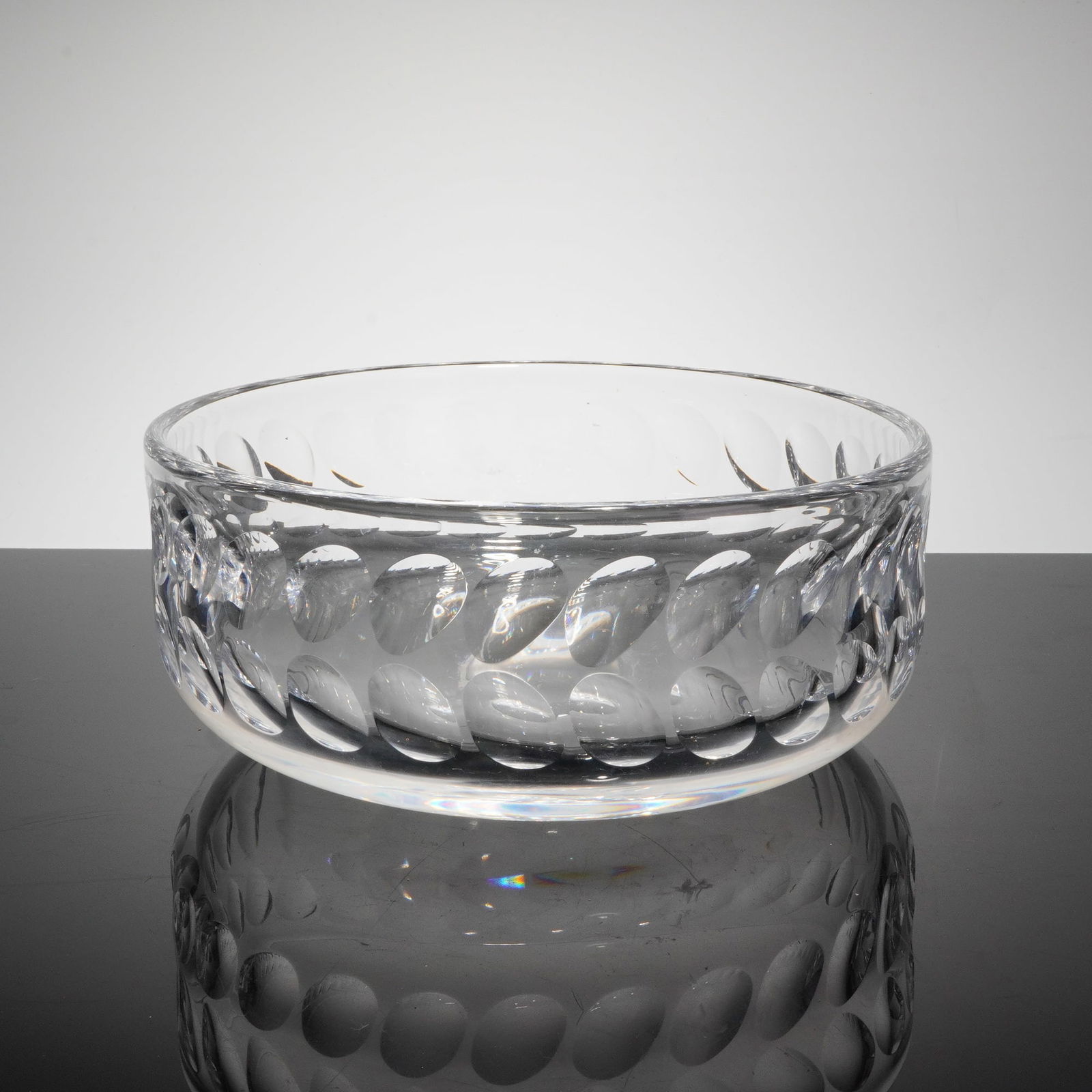 Orrefors Cut Crystal Bowl (1 of 5)