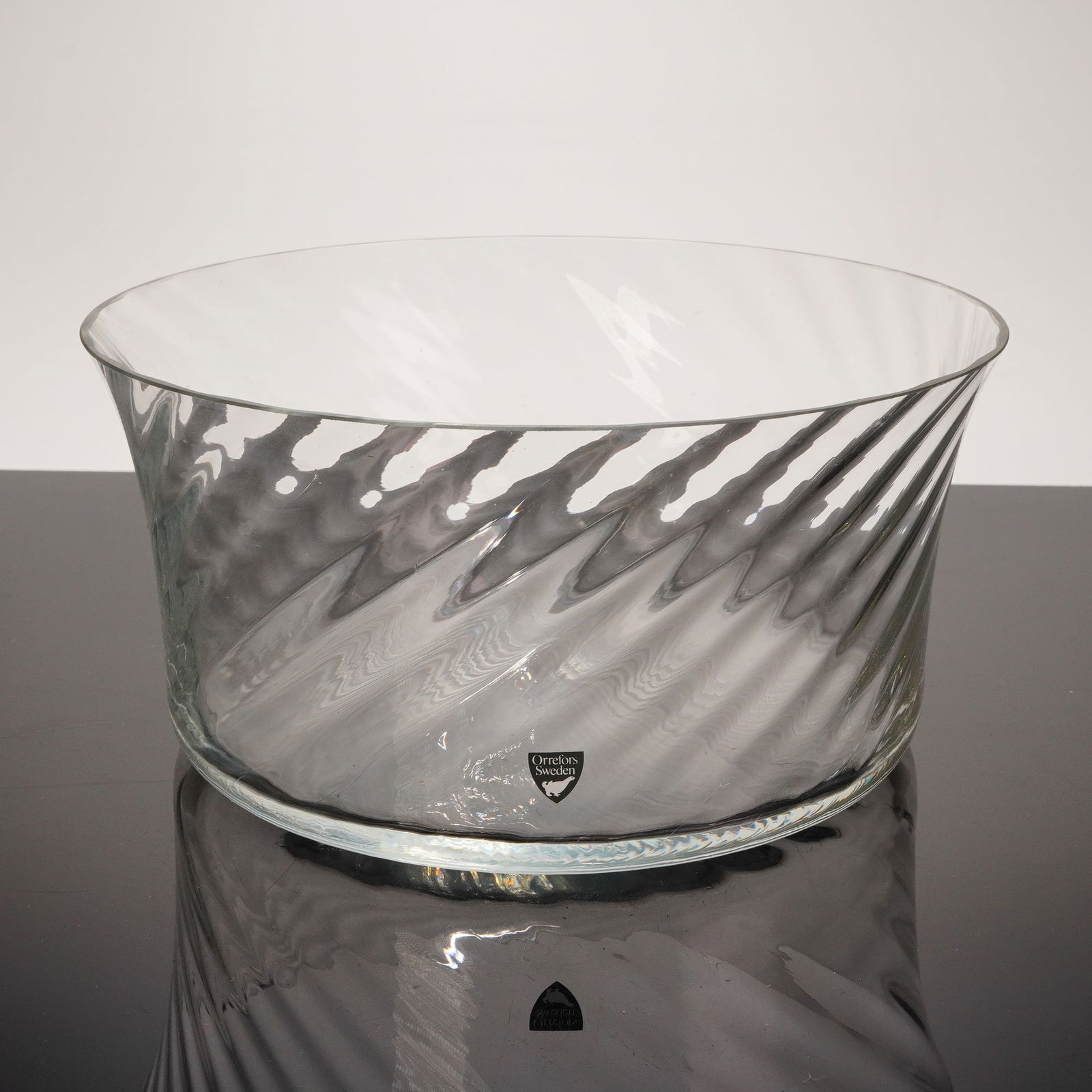 Orrefors Zenith Crystal Bowl Designed by Anne Nilsson (1 of 5)