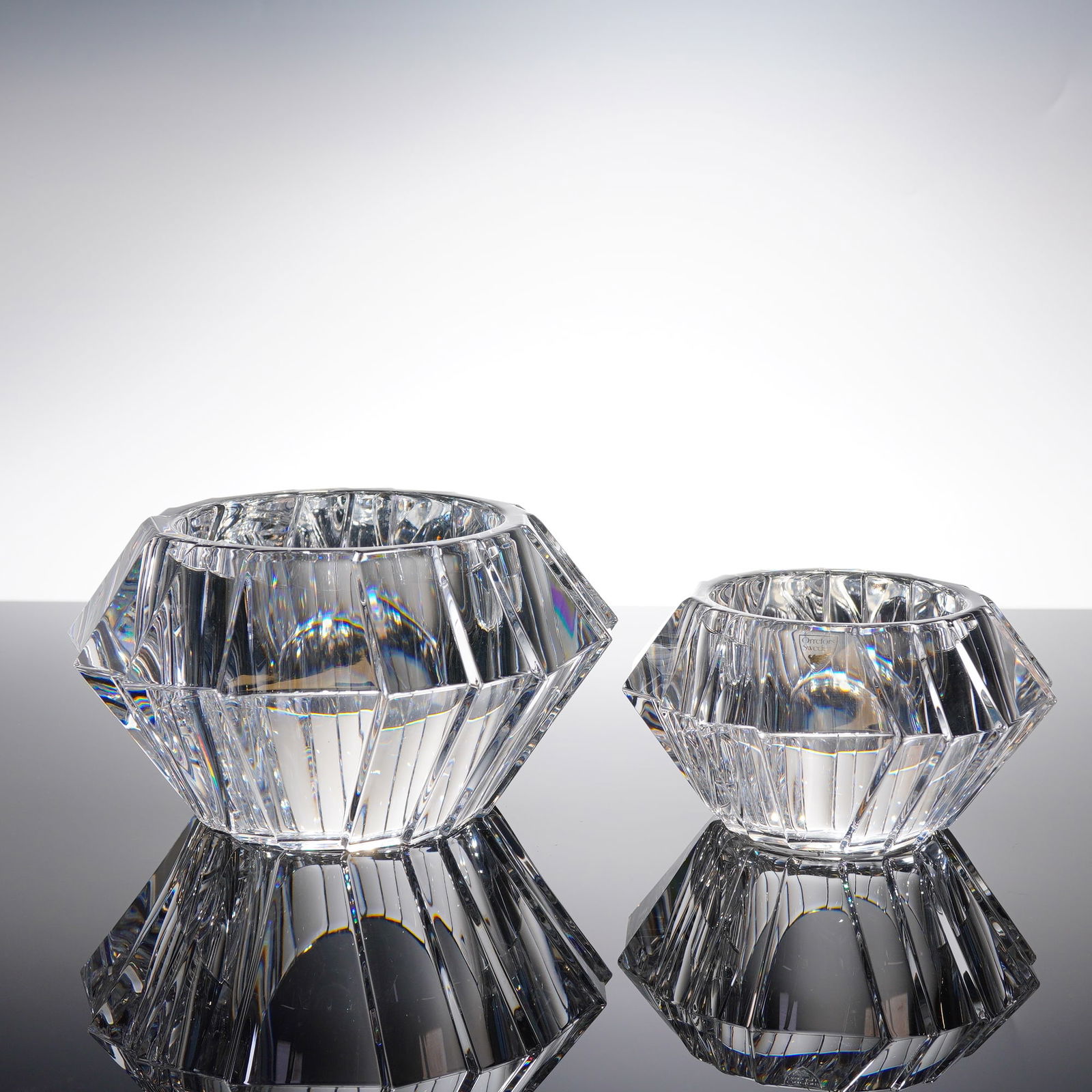Two Orrefors Aladdin Crystal Bowls (1 of 4)