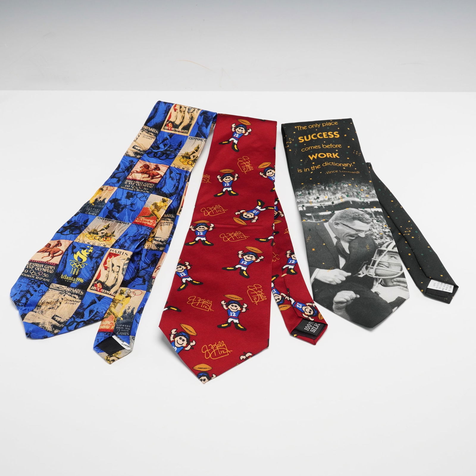 3pc Men's Sport Themed Neckties (1 of 3)