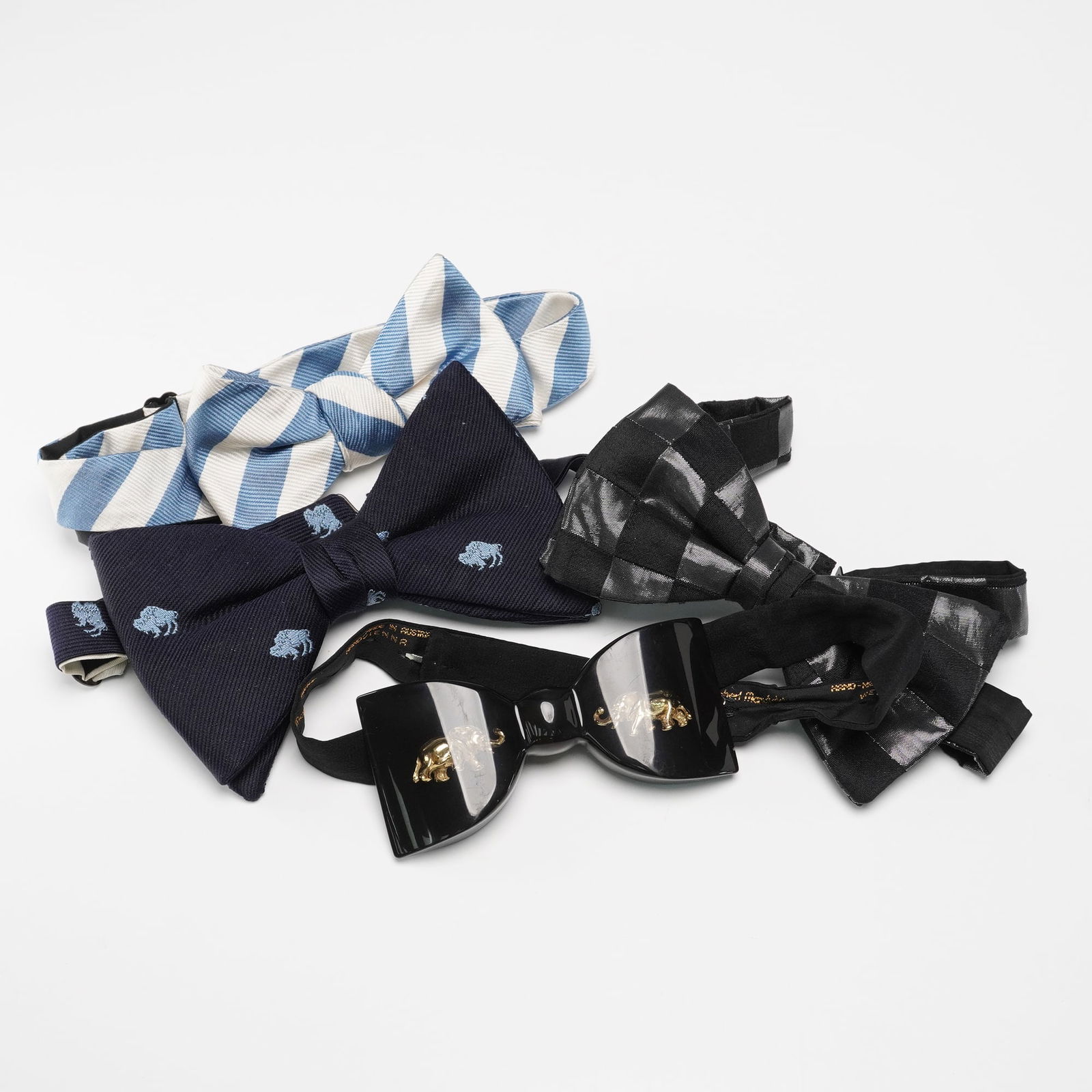 4pc Hubert, Martin, Sulka and Other Bow Ties (1 of 2)