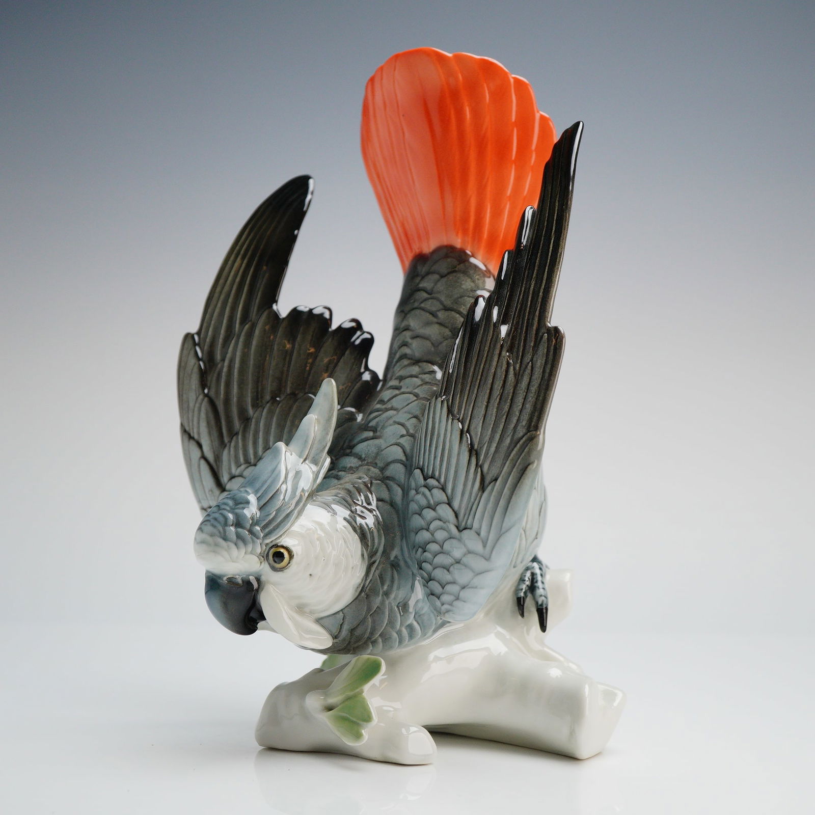 Karl Ens Porcelain Cockatoo Figurine Model 6112 (1 of 4)