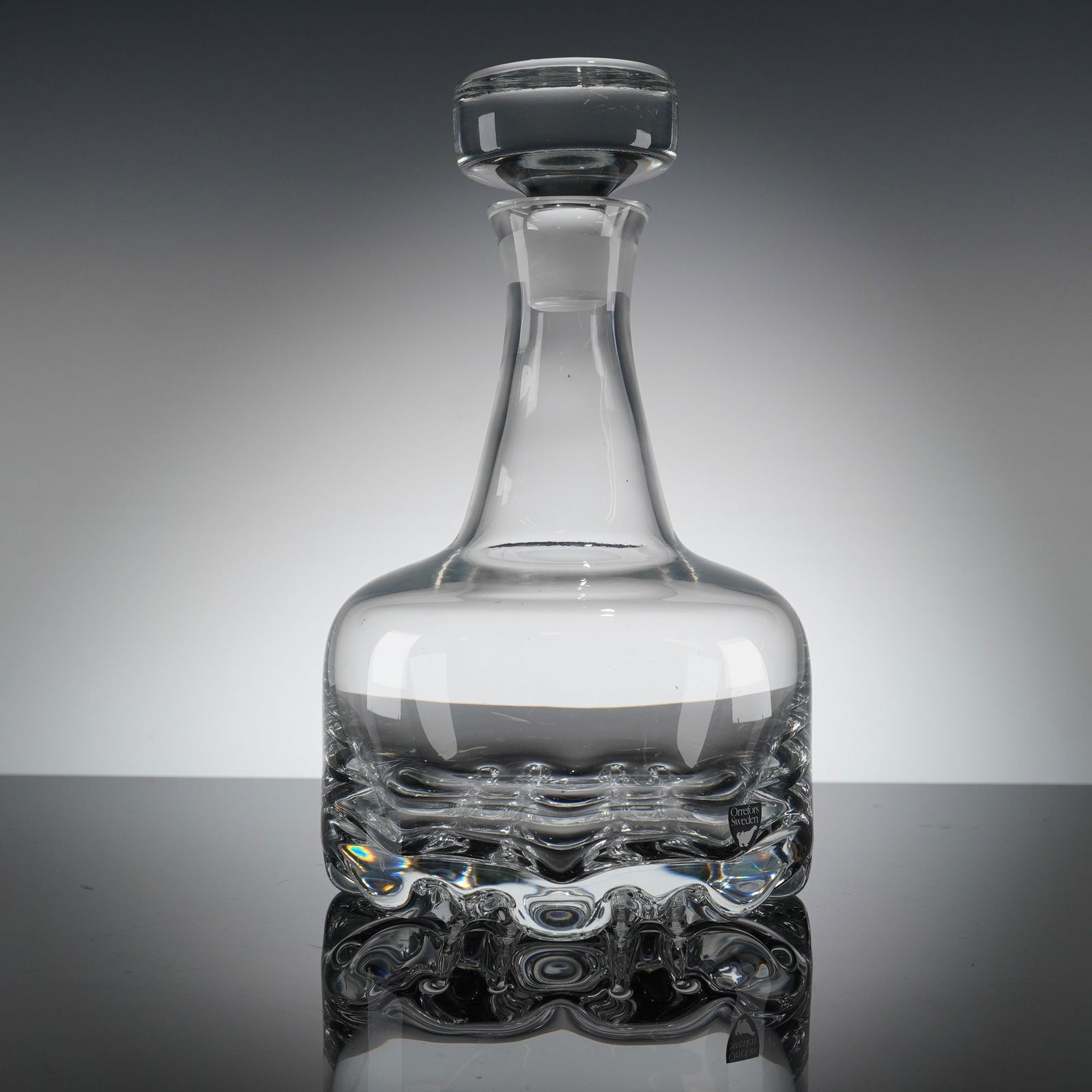 Orrefors Erik Crystal Decanter with Stopper (1 of 4)