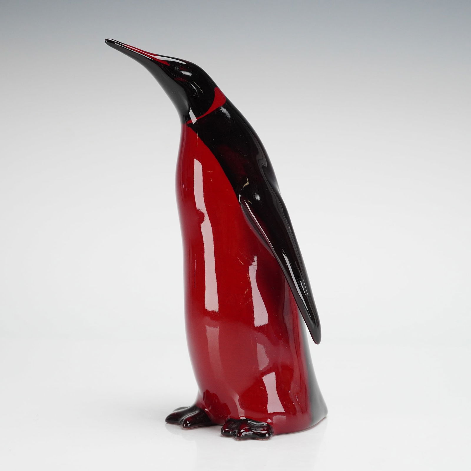 Royal Doulton Flambe Emperor Penguin Figurine (1 of 4)