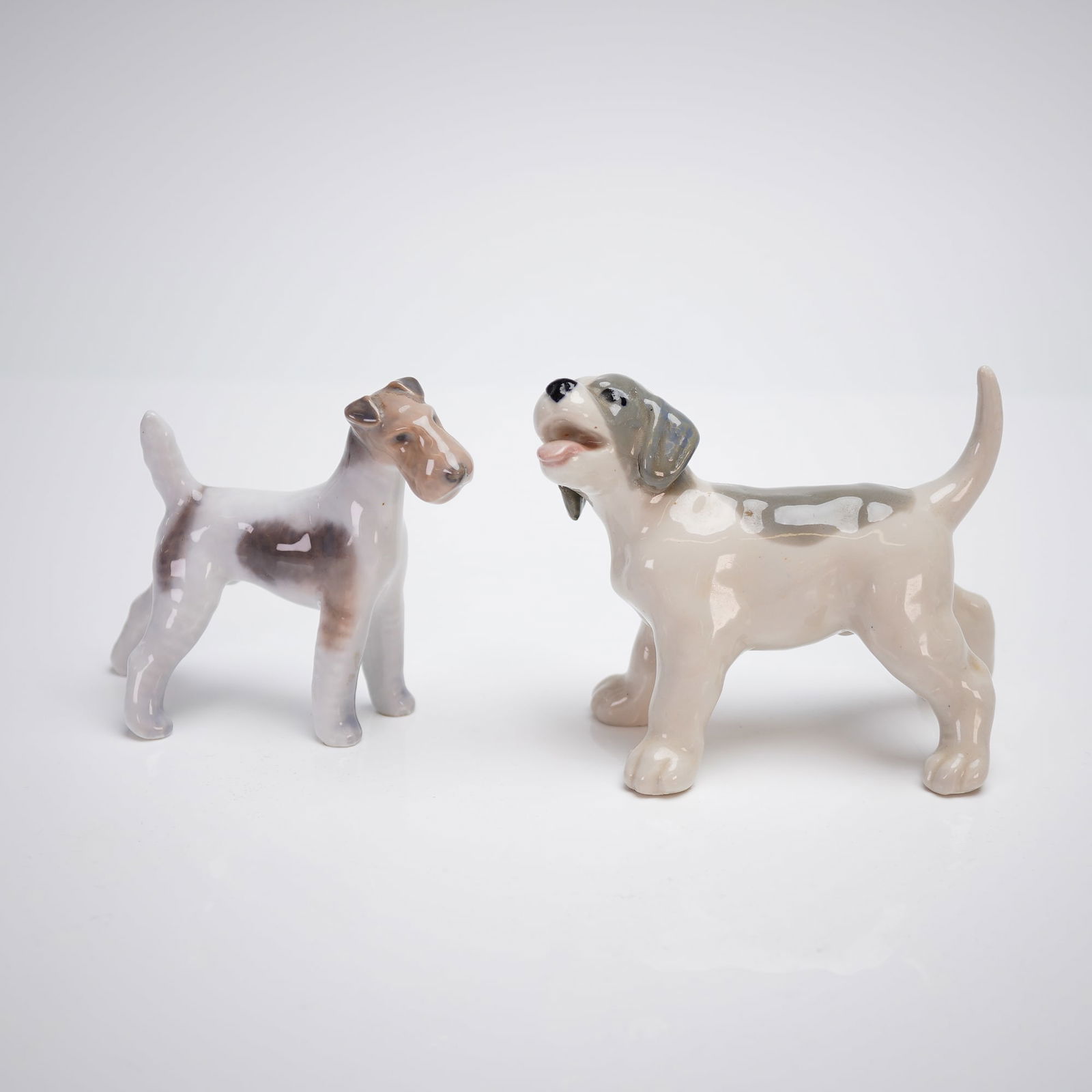 2pc Royal Copenhagen and Other Dog Figurines (1 of 3)