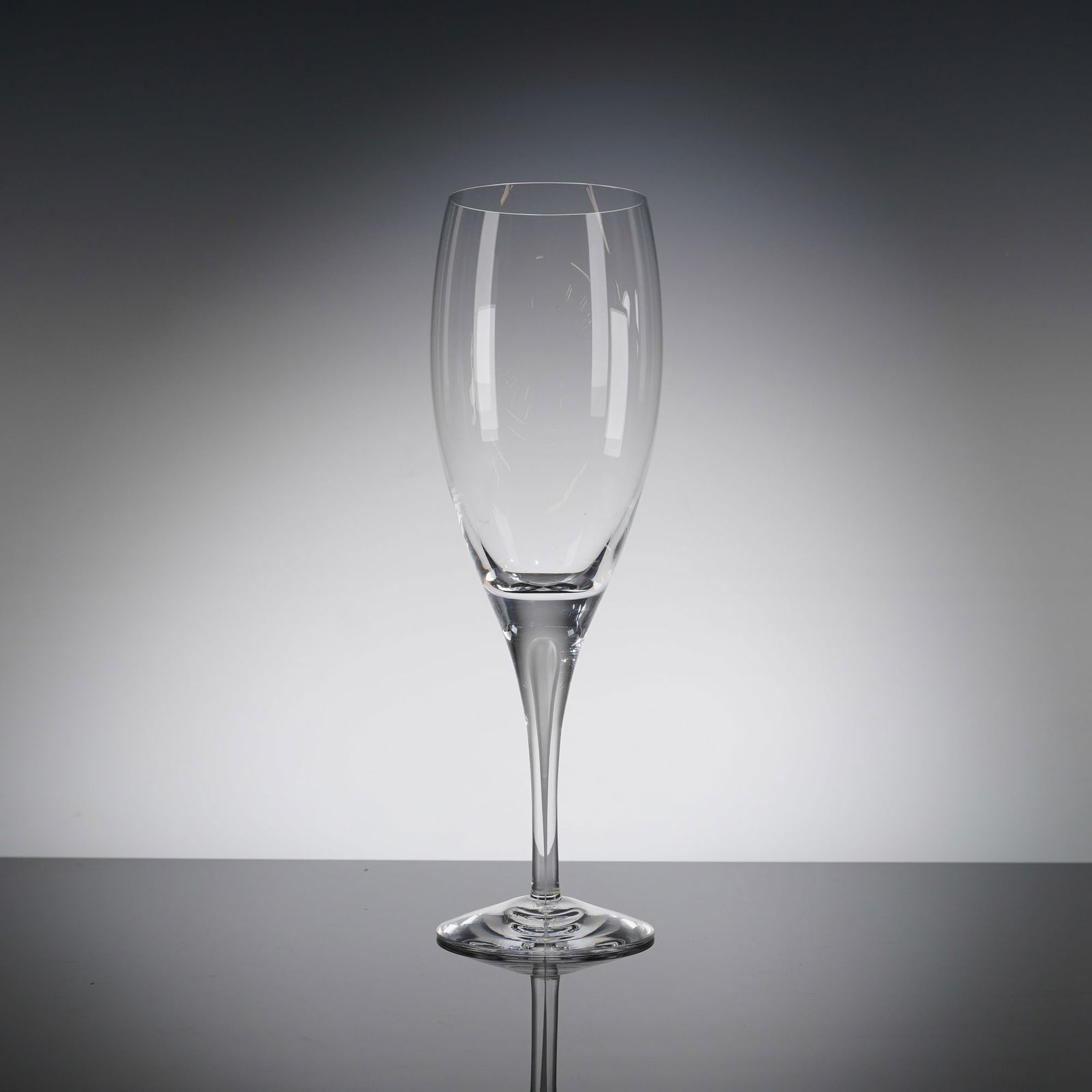 Orrefors Intermezzo Black Crystal Claret Wine Glass with Original Box (1 of 4)