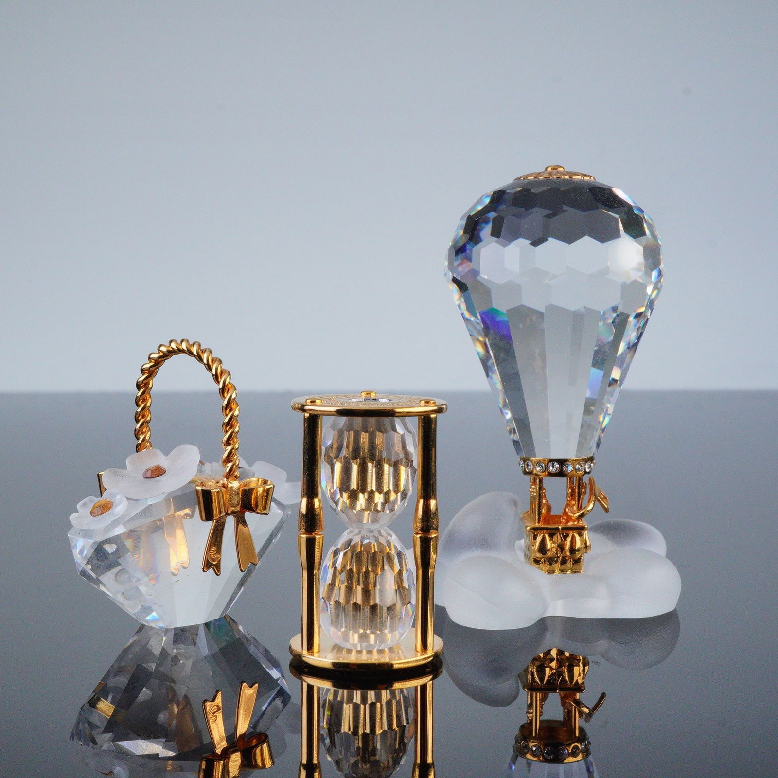 3pc Swarovski Crystal Memories and Journeys Figurines, Balloon and More (1 of 4)