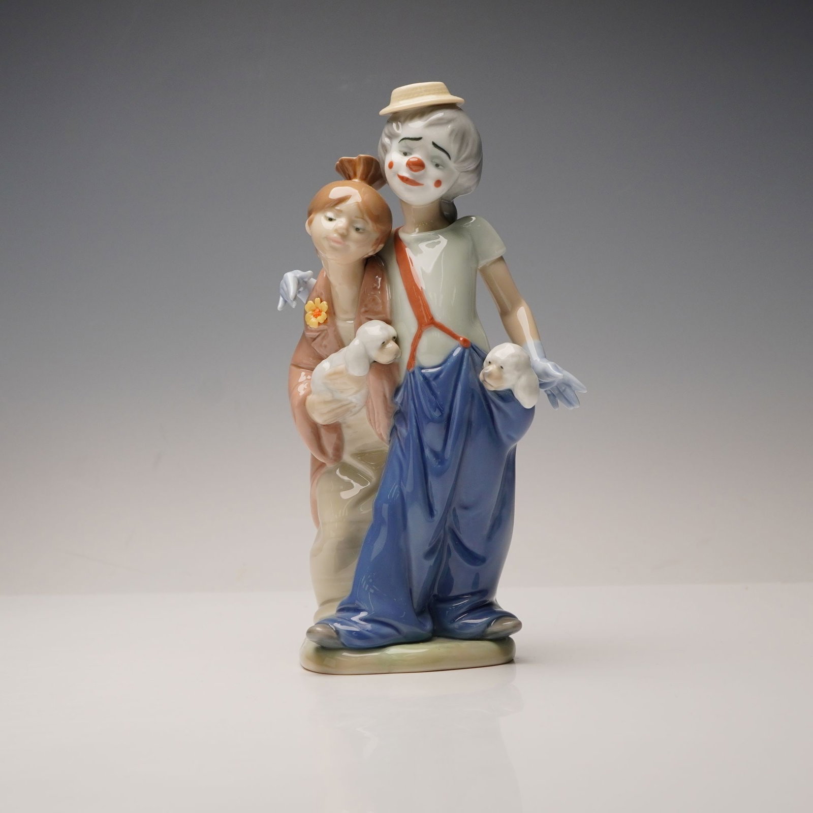 Lladro Porcelain Figurine 'Pals Forever' Model 7686 with Original Box (1 of 5)