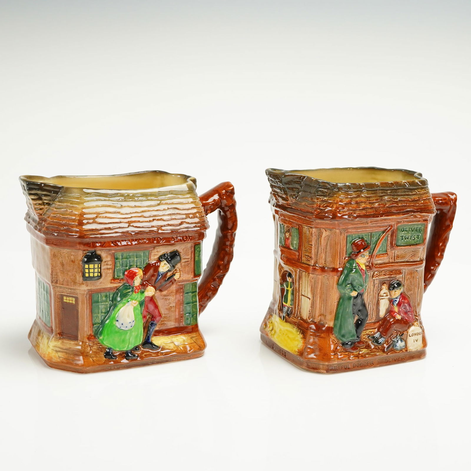 2pc Royal Doulton Dickens Series Pitchers (1 of 3)