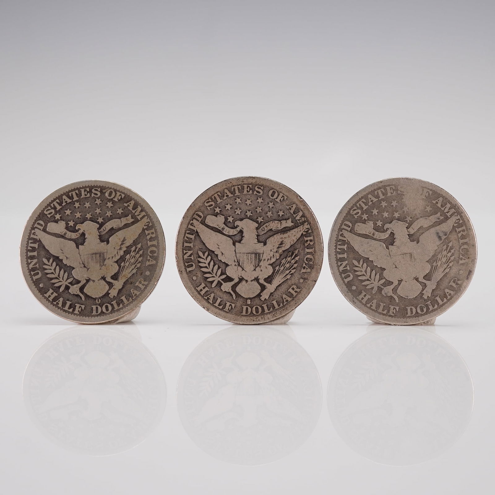 3pc 1897 Barber Half Dollar (1 of 2)