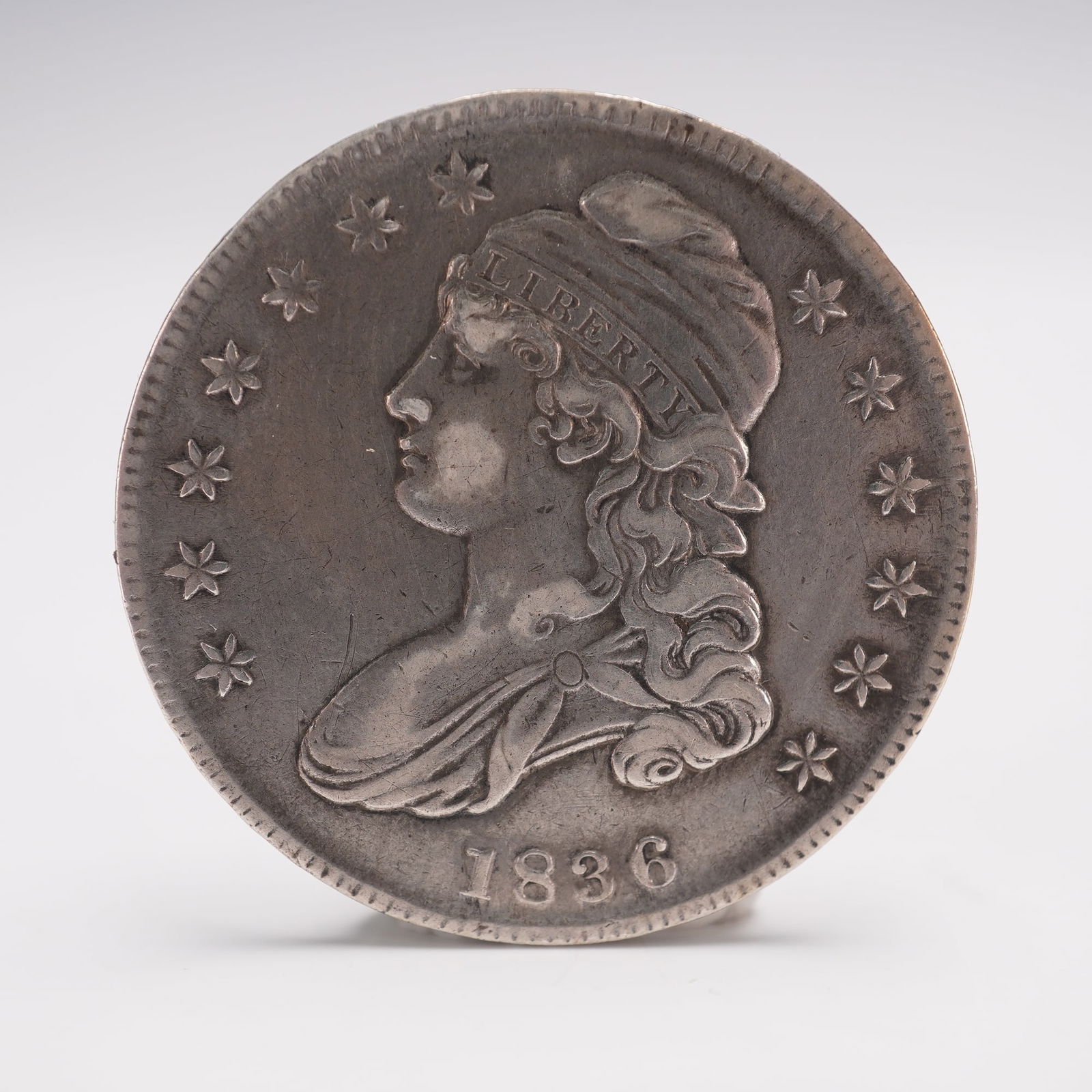 1836 Capped Bust Half Dollar (1 of 3)