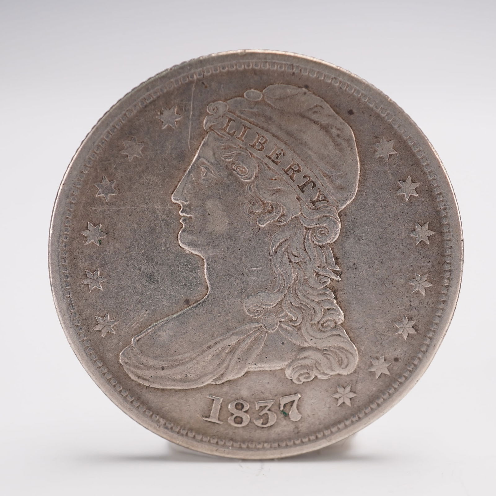 1837 Capped Bust Half Dollar (1 of 3)