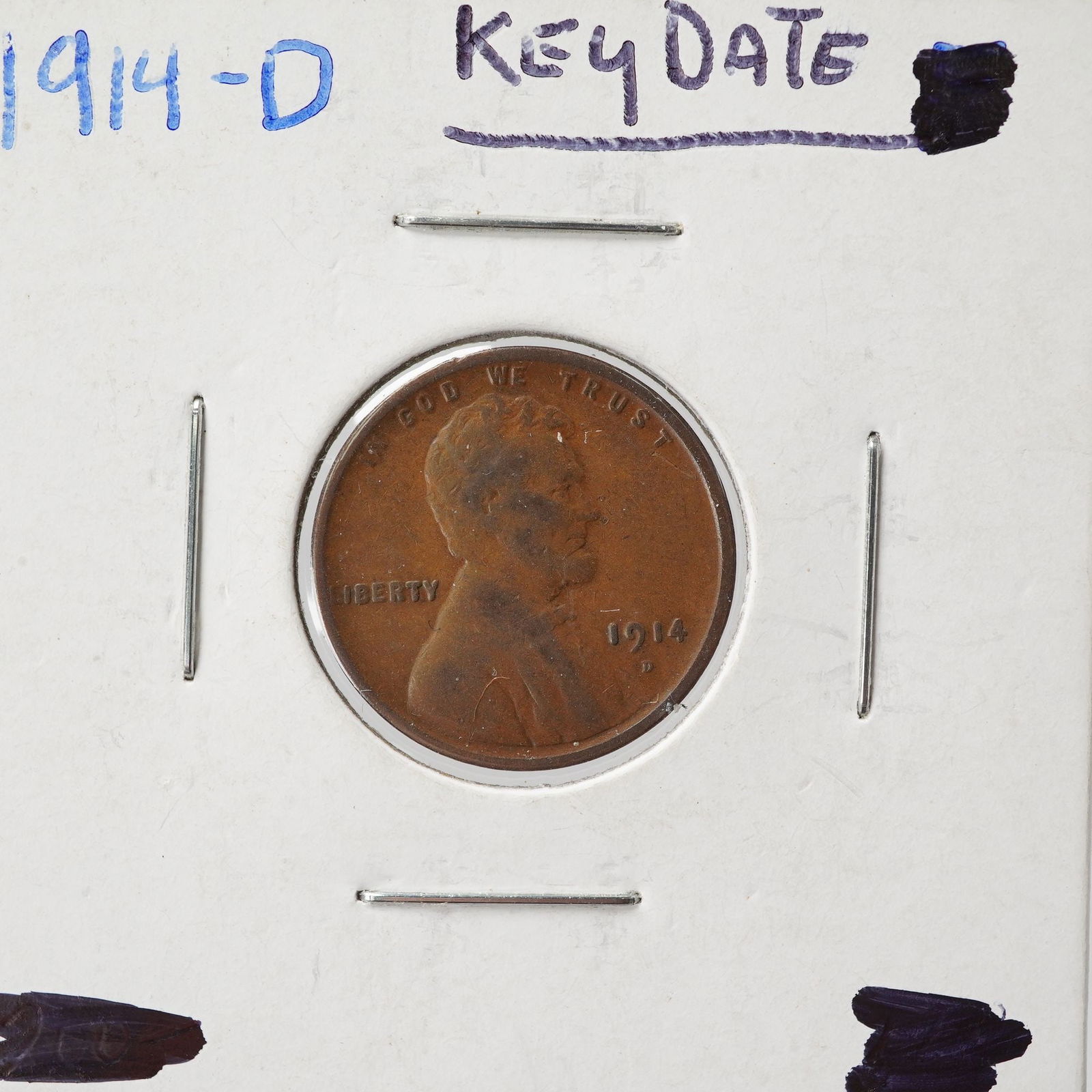 1914-D Lincoln Wheat Ear One Cent (1 of 2)