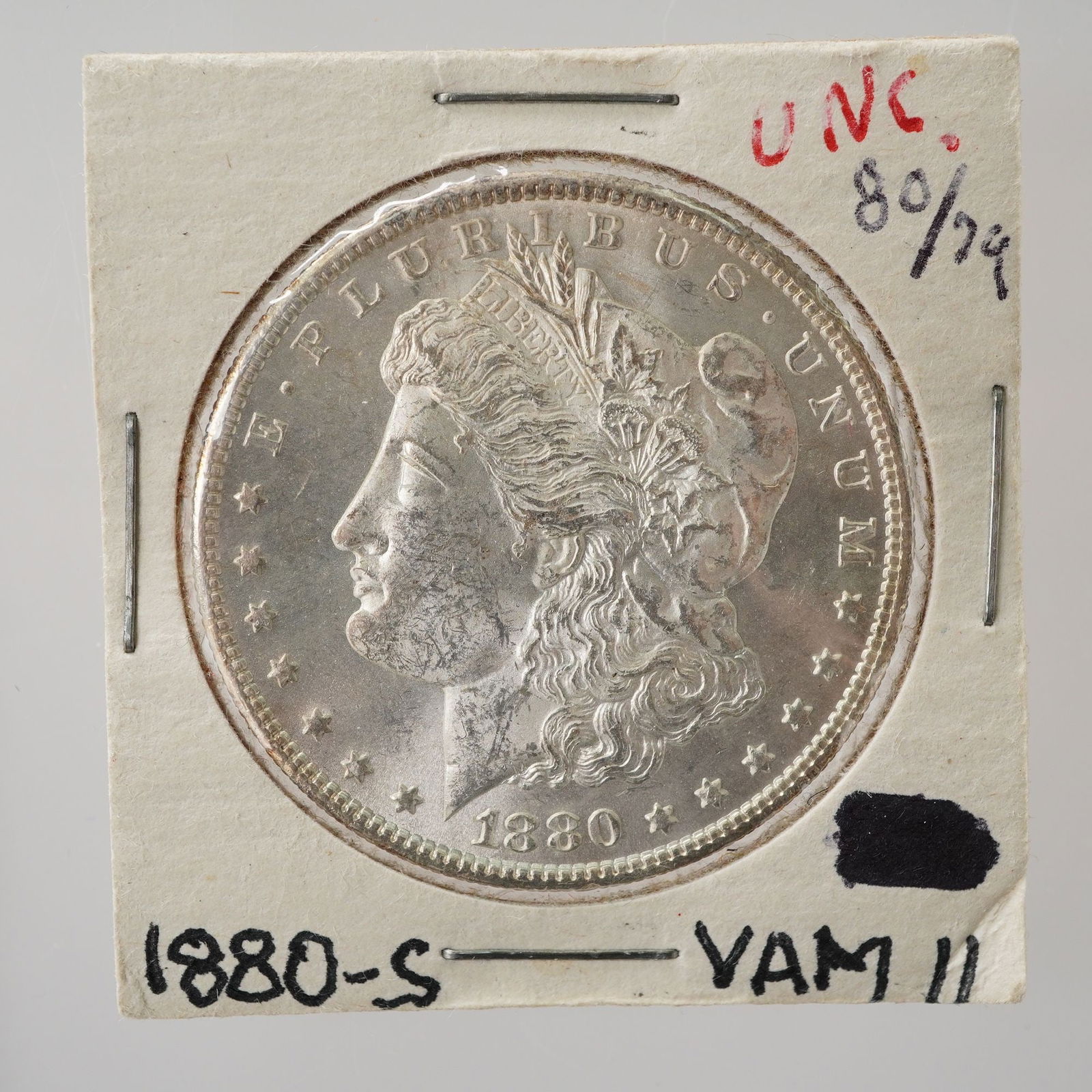 1880-S Morgan Silver Dollar (1 of 2)