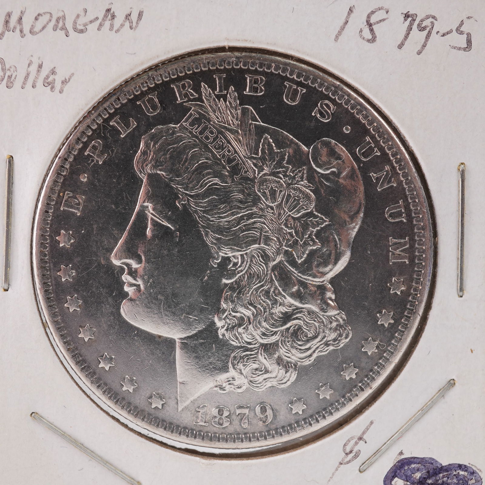 1879-S United States Morgan Silver Dollar (1 of 2)