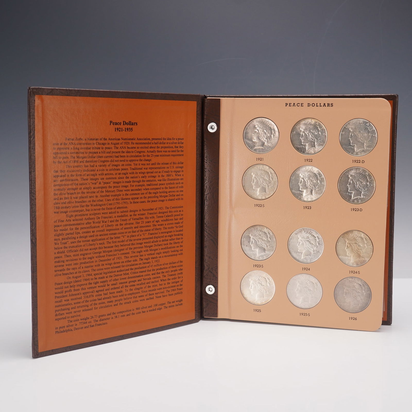 1921-1935 Peace Dollar Collection (1 of 5)