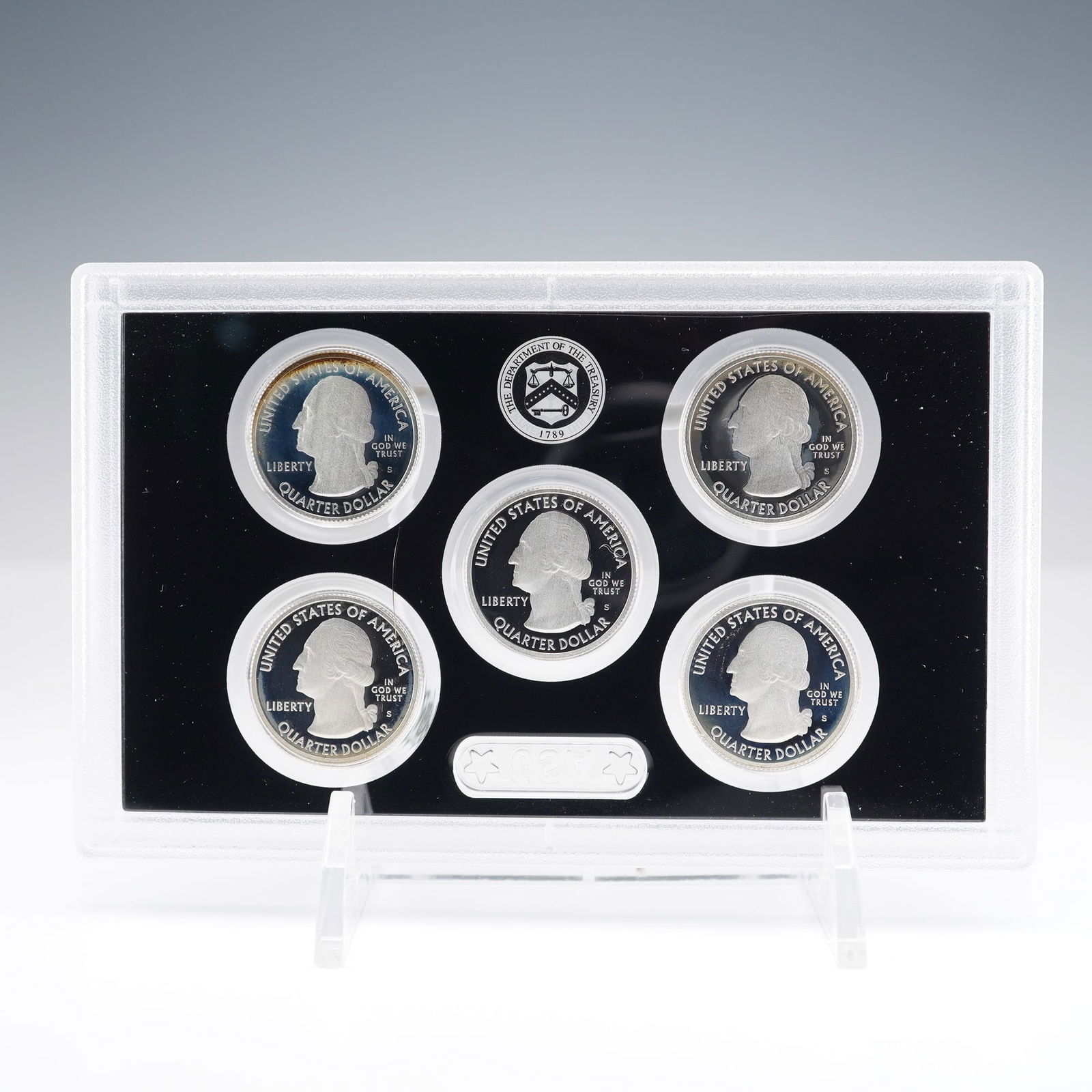 2014 United States Mint American Quarters Silver Proof Set (1 of 3)
