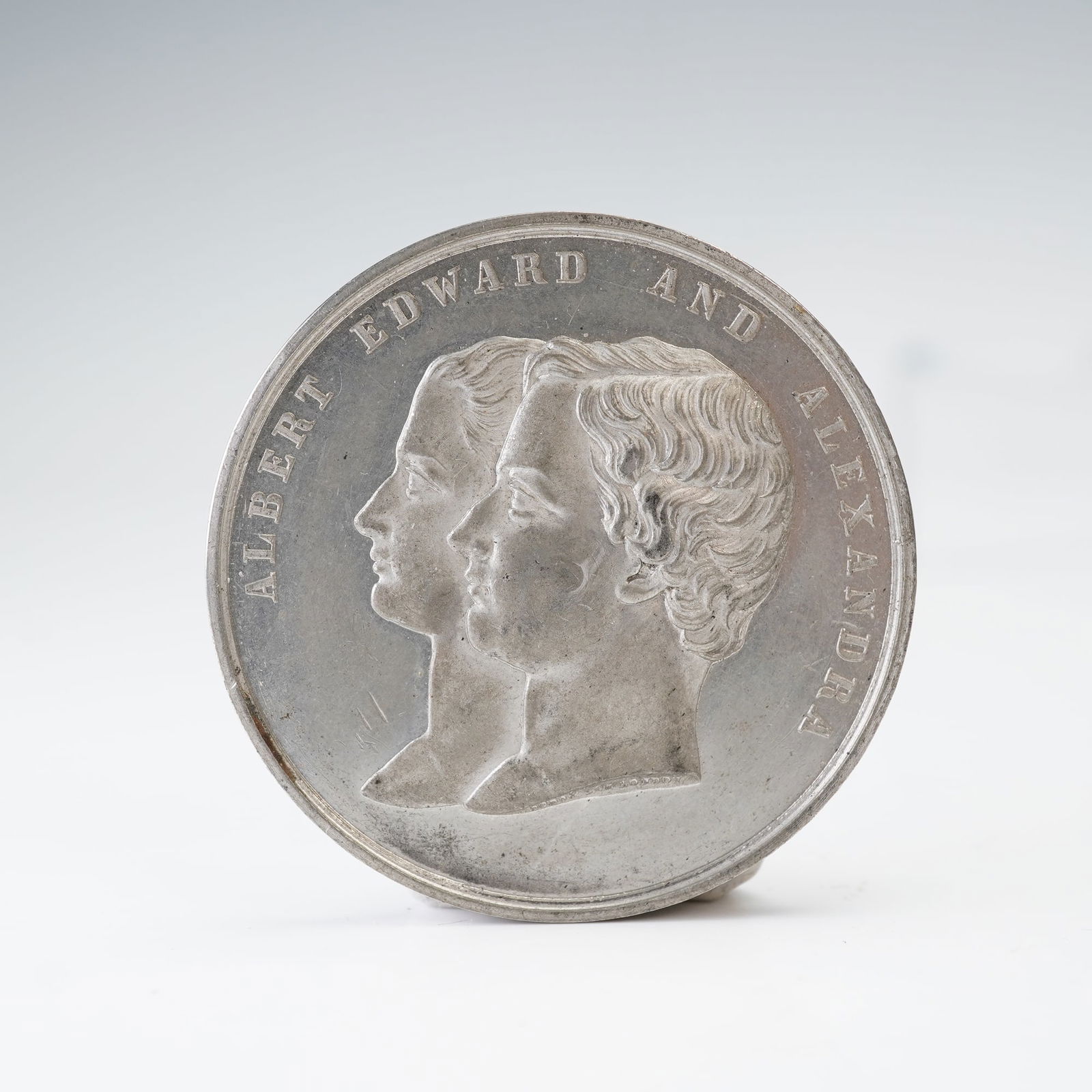 1863 British Prince of Wales Royal Wedding Medal (1 of 2)