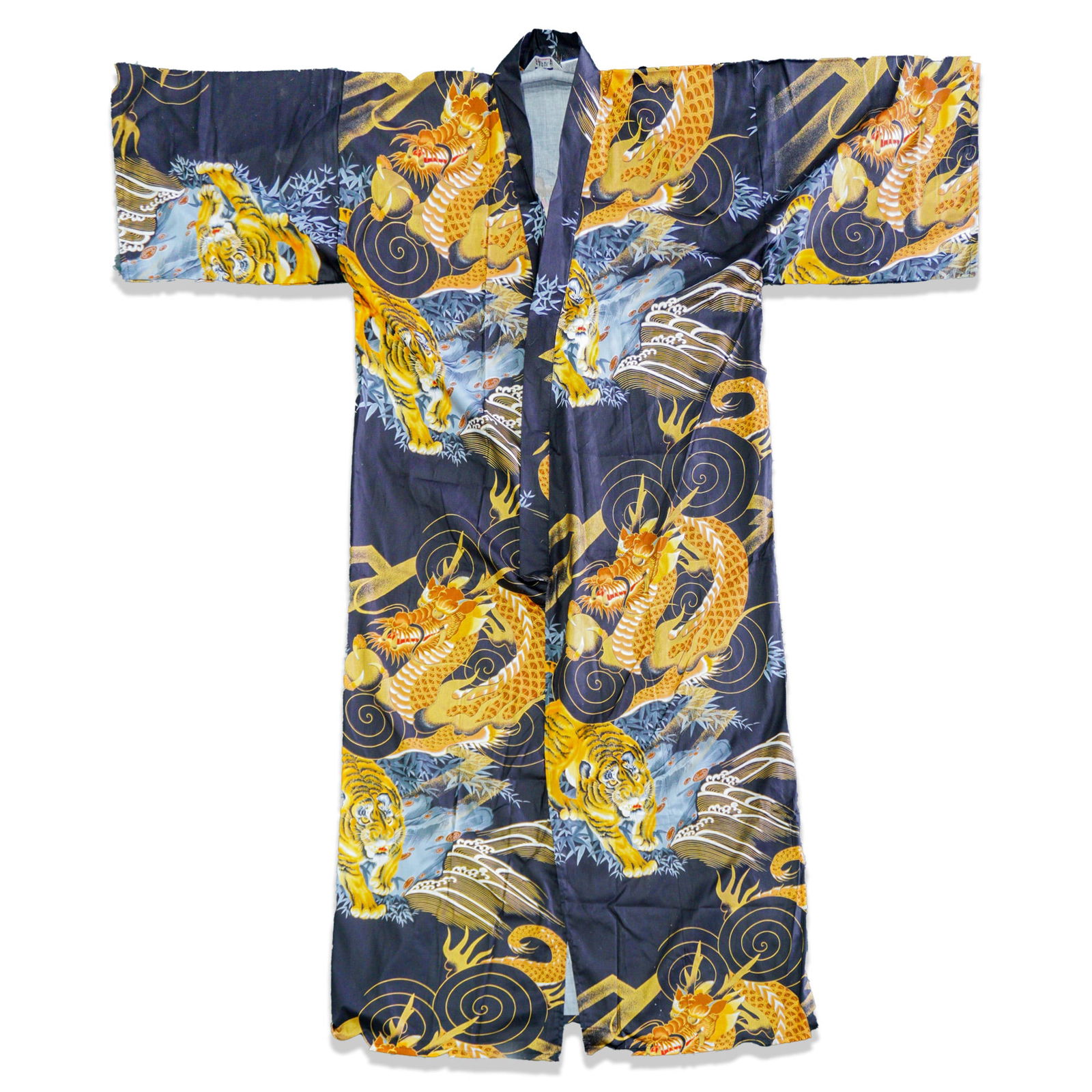 Juguemm Japanese Cotton Dragon and Tiger Kimono (1 of 5)