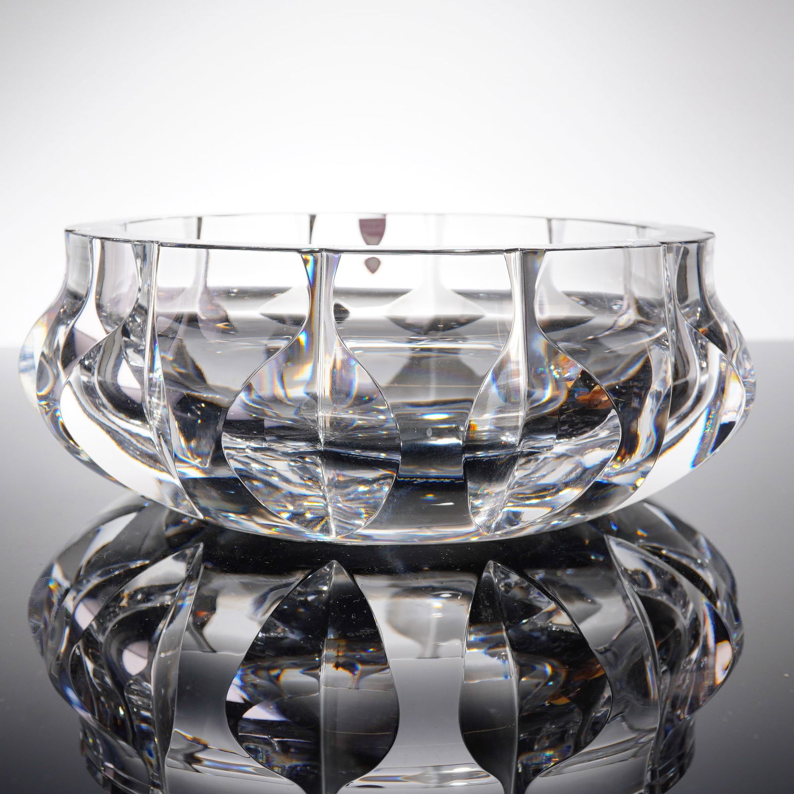 Orrefors Mid-Century Modern Crystal Bowl (1 of 4)
